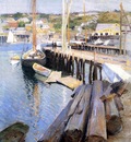 Metcalf Willard L Fish Wharves Gloucester