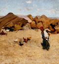 Metcalf Willard Leroy Arab Encampment Biskra