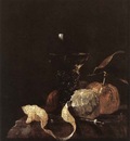 KALF Willem Still Life With Lemon Oranges And Glass Of Wine
