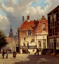 Koekkoek Willem Town Square