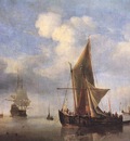 VELDE Willem van de the Younger Calm Sea