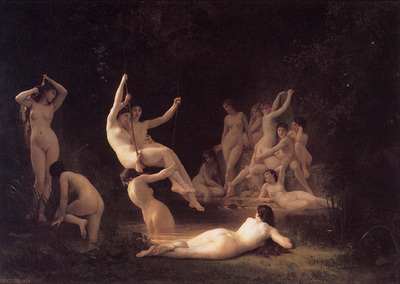 Bouguereau The Nymphaeum