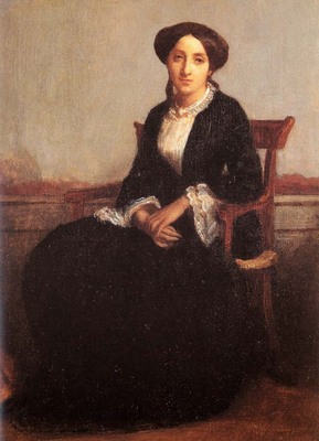 Bouguereau William Portrait Of Genevieve Celine Eldest Dau