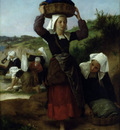 bouguereau william washerwomen of fouesnant