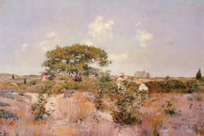 Chase William Merritt Shinnecock Landscape c1892