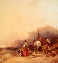 Shayer William Unloading The Catch Near Benchurch Isle Of Wight