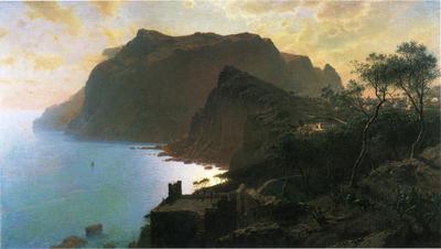 Haseltine William Stanley The Sea from Capri