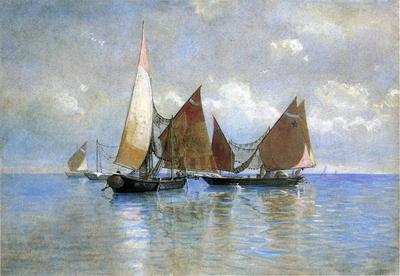 Haseltine William Stanley Venetian Fishing Boats