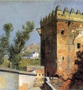 Haseltine William Stanley View from the Alhambra Spain