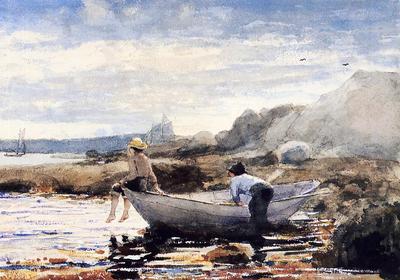 Homer Winslow Boys in a Dory