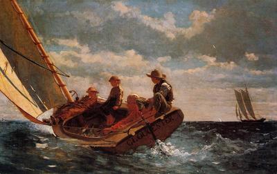 Homer Winslow Breezing Up aka A Fair Wind