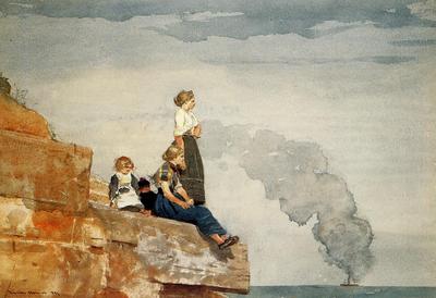 Homer Winslow Fisherman s Family aka The Lookout