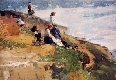 Homer Winslow On the Cliff