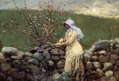 Homer Winslow Peach Blossoms2