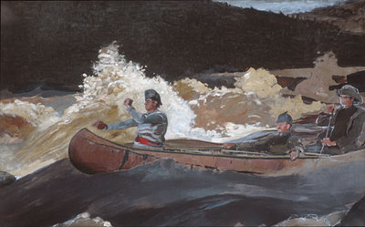 Homer Winslow Shooting The Rapids