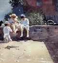 Homer Winslow Boys and Kitten