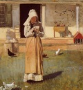 Homer Winslow The Sick Chicken