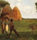 Homer Winslow Weaning the Calf