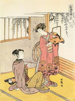 koryusai, isoda japanese, active 1765