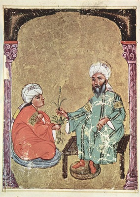 arabischer maler des kraeuterbuchs des dioskurides