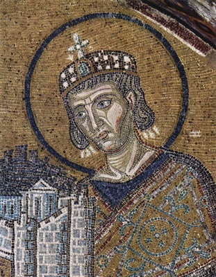 byzantinischer mosaizist um 1000
