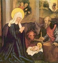 Hans Schaeufelein Marien und Passionsaltar Geburt Christi