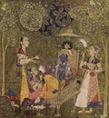 indischer maler um 1710