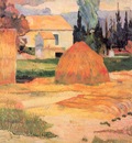 Paul Gauguin Ferme a Arles 1888