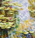 tribute to monet diptych l