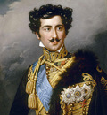 Crownprince Oscar of Sweden painted by Joseph Karl Stieler