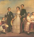 Helena Bavorská s rodinou