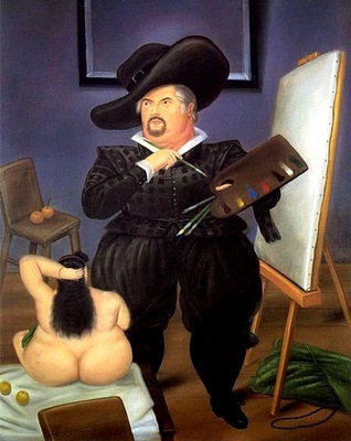 Fernando Botero -  Self portrait