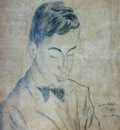 Maurice van Moppès  - Self portrait