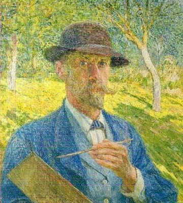 Emile Claus - Self portrait