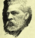 Adrien De Witte - Self portrait
