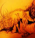 the bull in the fire2