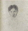 André Breton - Self portrait