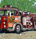 Firetruck II, Beatty Historical Museum, Beatty, NV, USA