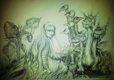 secret garden - she and dragon