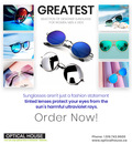 Selection of Designer Sunglasses for Women, Men, and Kids