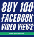 100 Facebook Video Views
