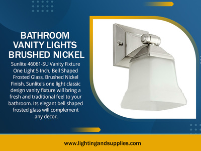 Bathroom Vanity Light Brushed Nickel