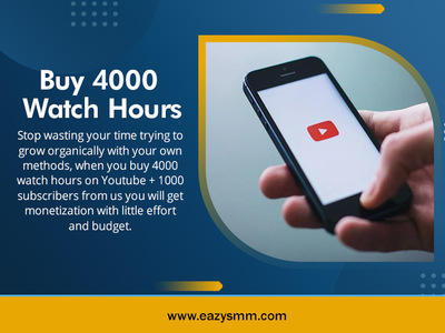 Buy 4000 Watch Hours