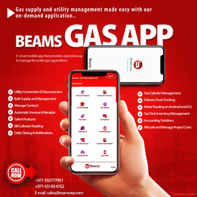 Gas meter reading app