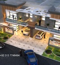 Modern House Design elevation of Duplex