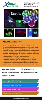 Laser Tag Rental Birthday Party