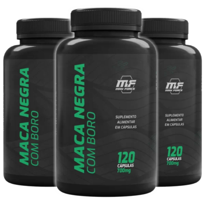Maca peruana Negra com Boro