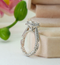 Round Moissanite Rings: Weeding and Engagement Ring on your Budget