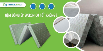 Nệm bông ép Everon có tốt không? | Thegioinem.com