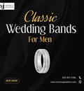 Shop Classic Wedding Bands For Mens
